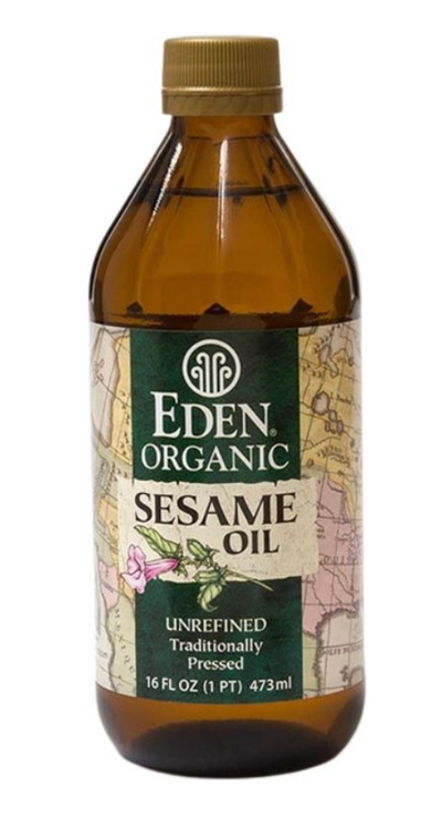 Eden - Aceite de Sésamo Extra Virgen (orgánico) 473 ml