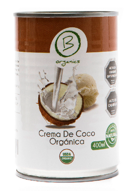 Crema de coco orgánica 400ml