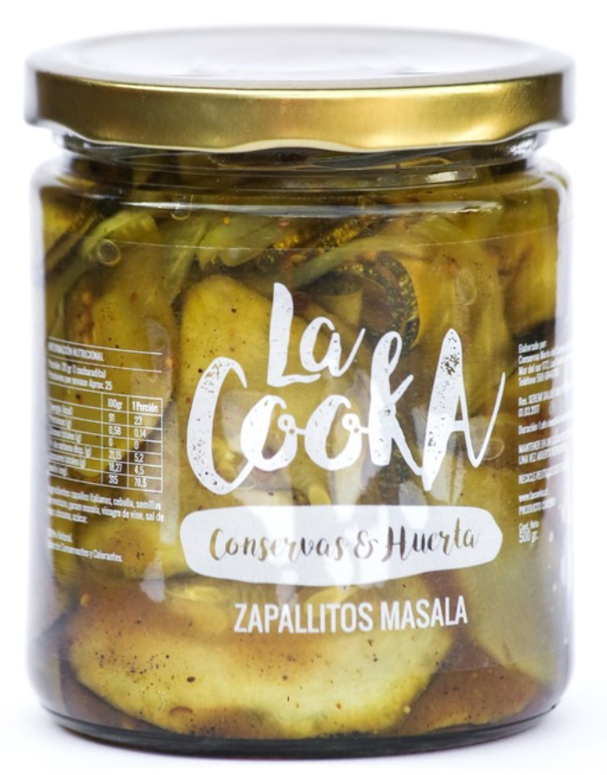 La Cooka - Zapallitos Masala 500g