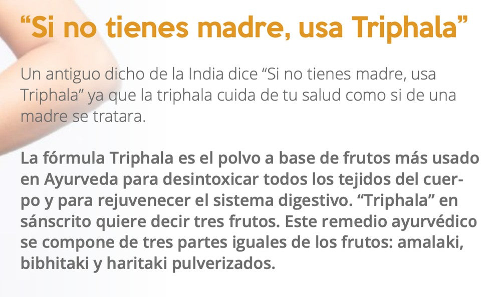 Triphala en polvo 200g