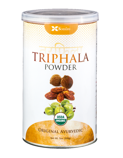Triphala Powder - Triphala en polvo orgánico 200 gr - Ayurvedic