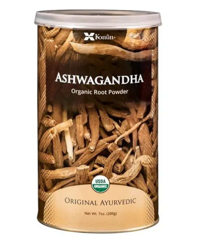 Ashwagandha Polvo de raíz Org. - Ayurvedic 200g