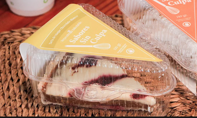 Trozo tarta Chocolate Blanco Frambuesa (sin gluten, bajo en azúcar)