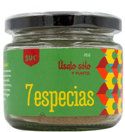 7 especias 70g - Baharat 7 spices