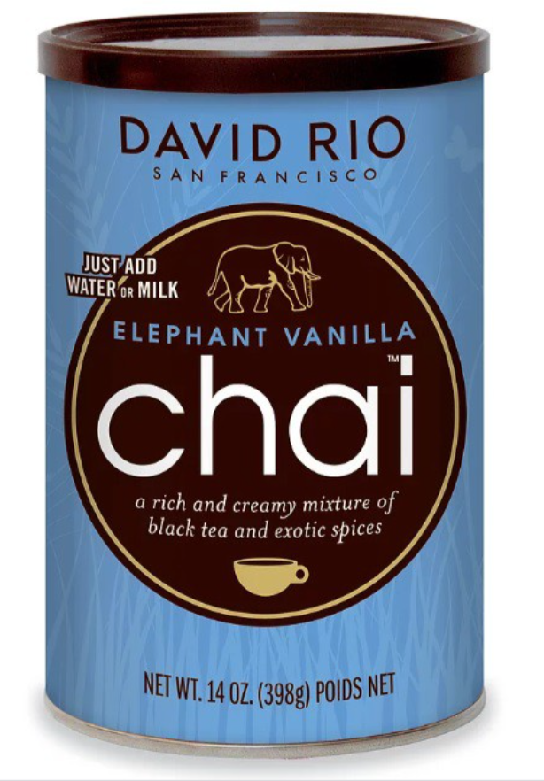David rio - Té Elephant Vanilla chai 398g