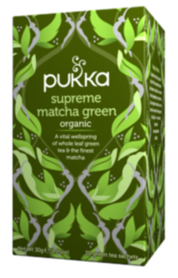 Pukka - Supreme Matcha Green - Infusión Te Verde y Matcha