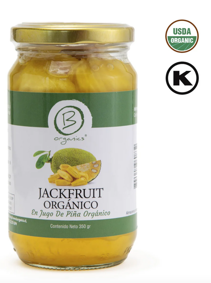 Jackfruit orgánico en jugo de piña 350 gr