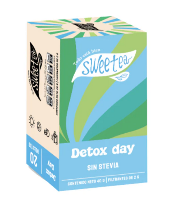 Té Detox Day sin stevia 20 bolsas