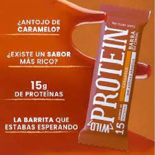 Wild Protein Caramelo CAJA 16 Unid