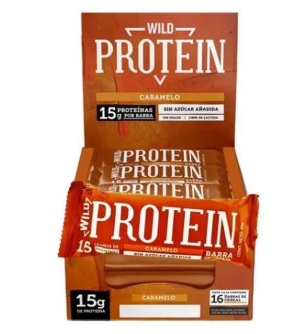 Wild Protein Caramelo CAJA 16 Unid