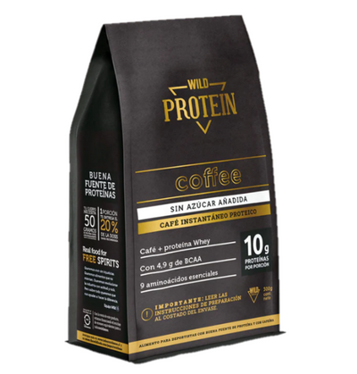 Wild Foods · Cafe Proteico Wild Protein 300g - Cafe instantaneo con proteina