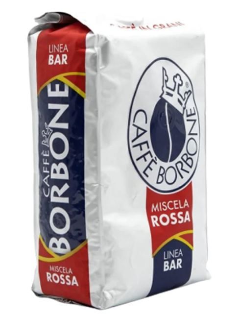 Cafe grano Bar Rossa 1kg - Cafe Italiano Borbone