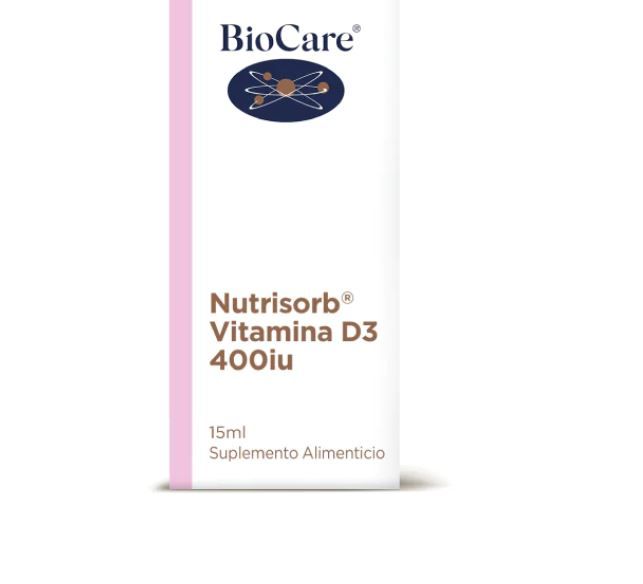 Biocare - Vitamina D3 en gotas 400 U.I BIO-D