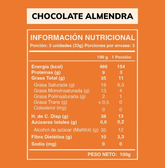 Wild Foods · Wild Fit Barra Keto de Chocolate con Almendras 60% cacao - 100g