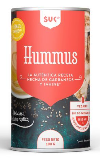 Suk · Hummus suk 180 grs