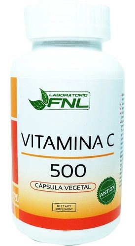 Vitamina C 500mg 120 capsulas