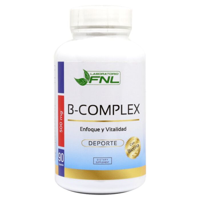 B-Complex 90caps Vitaminas Complejo B