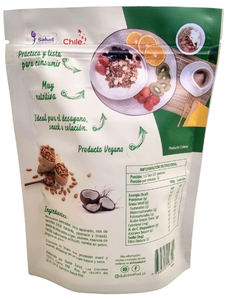 Dulce Salud - Granola KETO (sin gluten) 250g