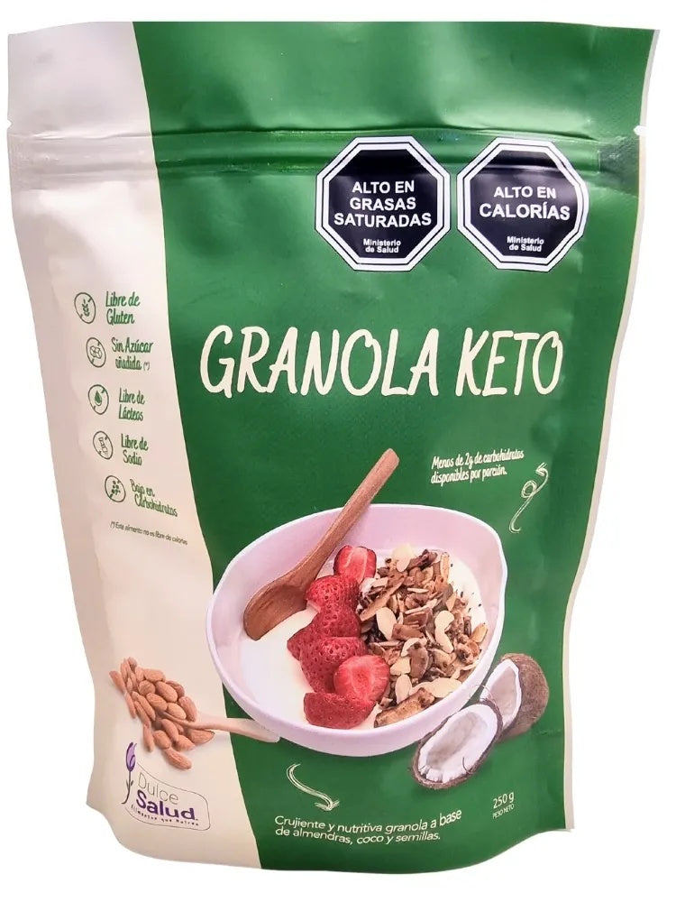 Dulce Salud - Granola KETO (sin gluten) 250g