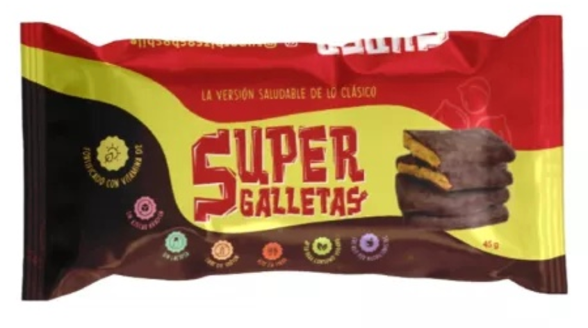 Super Galletas - Super morena (sin gluten) 45g