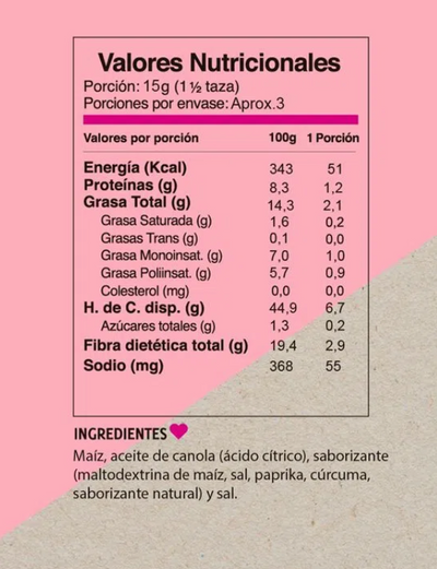 Colección aperitivo sabor Mantequilla (veganas, sin gluten) 40g