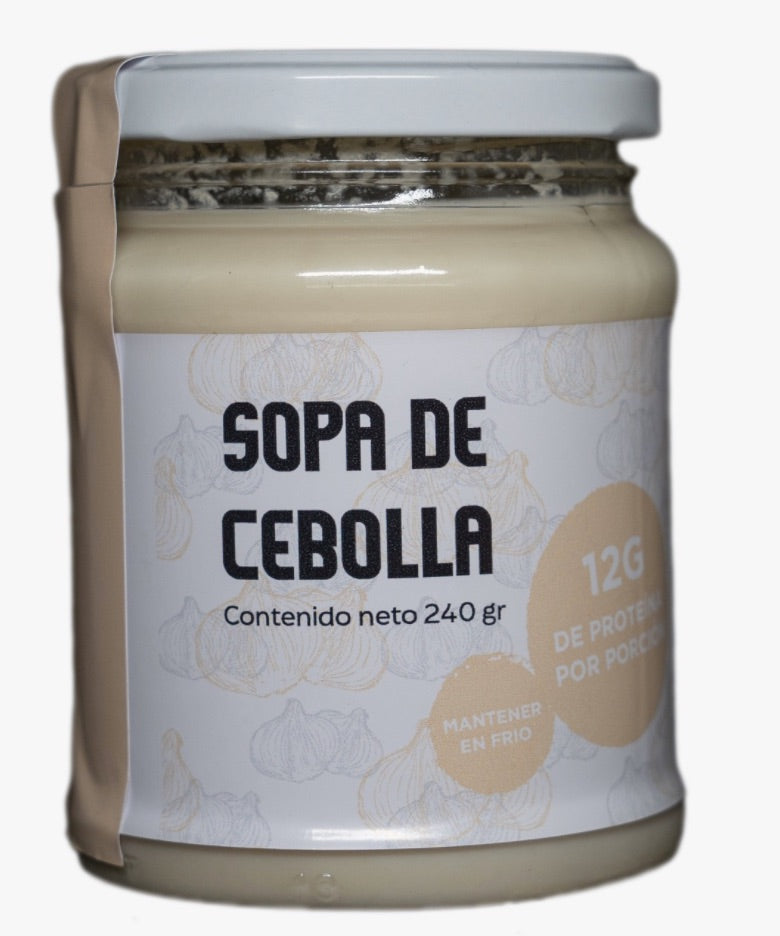 Sopa de Cebolla proteica (vegana) 240 gr.