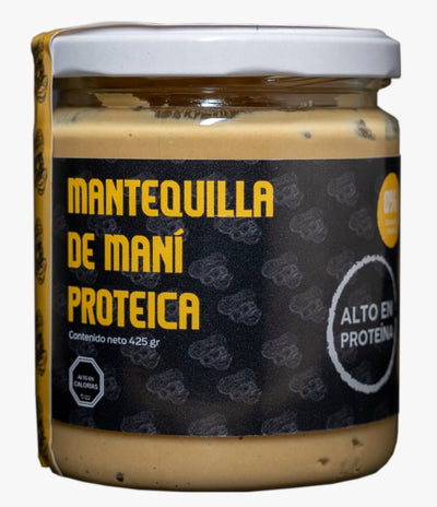 Mantequilla de Maní proteica (vegana) 425 gr.
