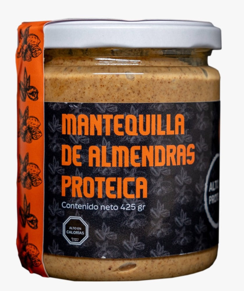 Mantequilla de Almendra proteica (vegana) 425 gr.
