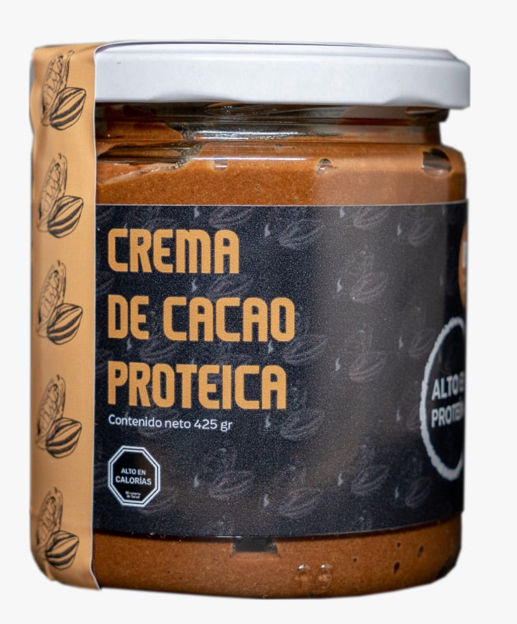 Crema de Cacao proteica (vegana) 425 gr.