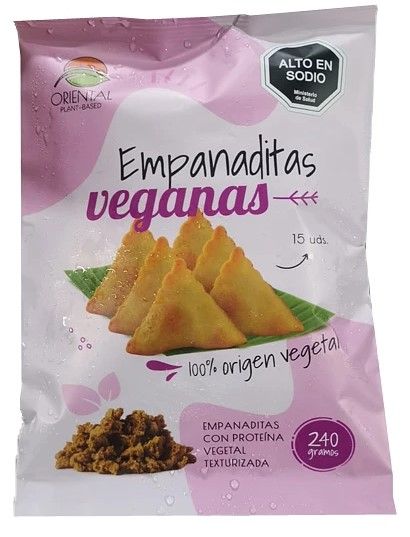 Empanadas veganas con proteina vegetal (vegana) 240g