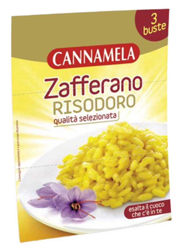Cannamela · Zafferano risodoro 0.3gr - azafran 3 sobres