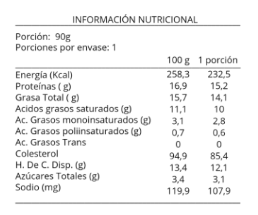 Mousse de chocolate proteico (sin azúcar) 90g - alto en proteina
