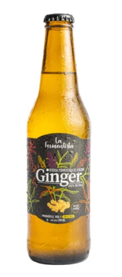 Ginger • bebida fermentada de jengibre con kéfir (sin gluten) 330ml