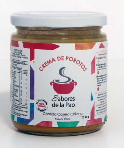 Crema de porotos 400g