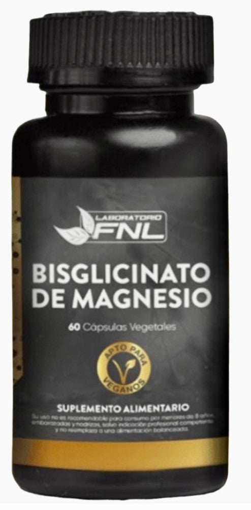 Bisglicinato de magnesio 60 cápsulas