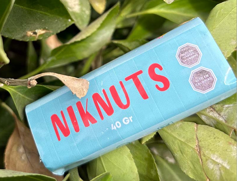 Chocolate niknuts (vegano, sin azúcar) 40g - tipo nikolo