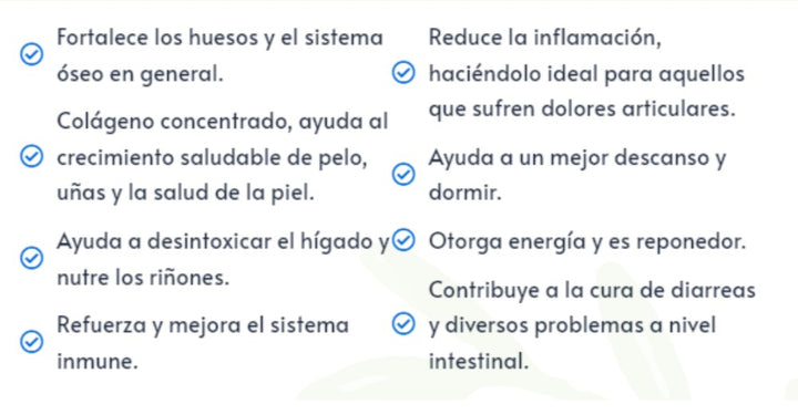 Caldo de hueso KETO pollo y cúrcuma 1L