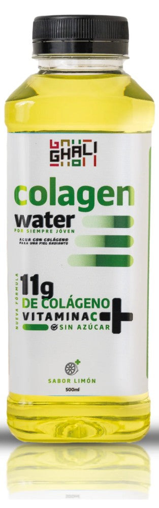 Ghali - Colagen water sabor Limón 500ml (sin azúcar) - 11 grs de colágeno