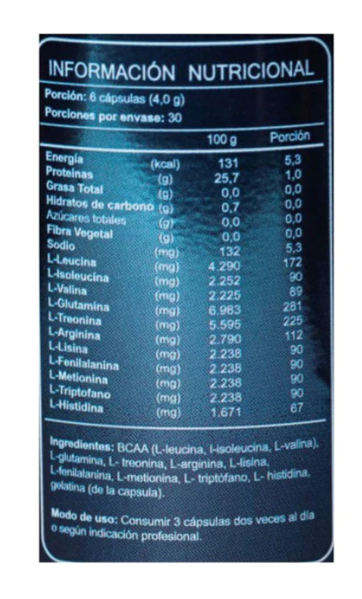 BCAA + EAS 180 caps - aminoácidos