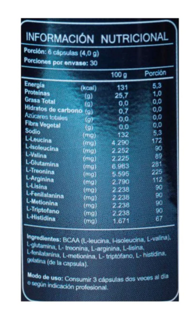 BCAA + EAS 180 caps - aminoácidos
