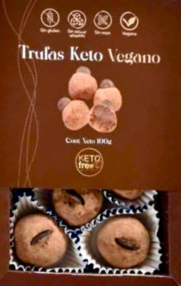 Trufas KETO (vegano, sin gluten) 100g