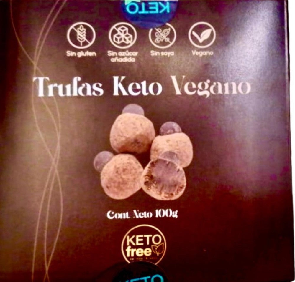 Trufas KETO (vegano, sin gluten) 100g