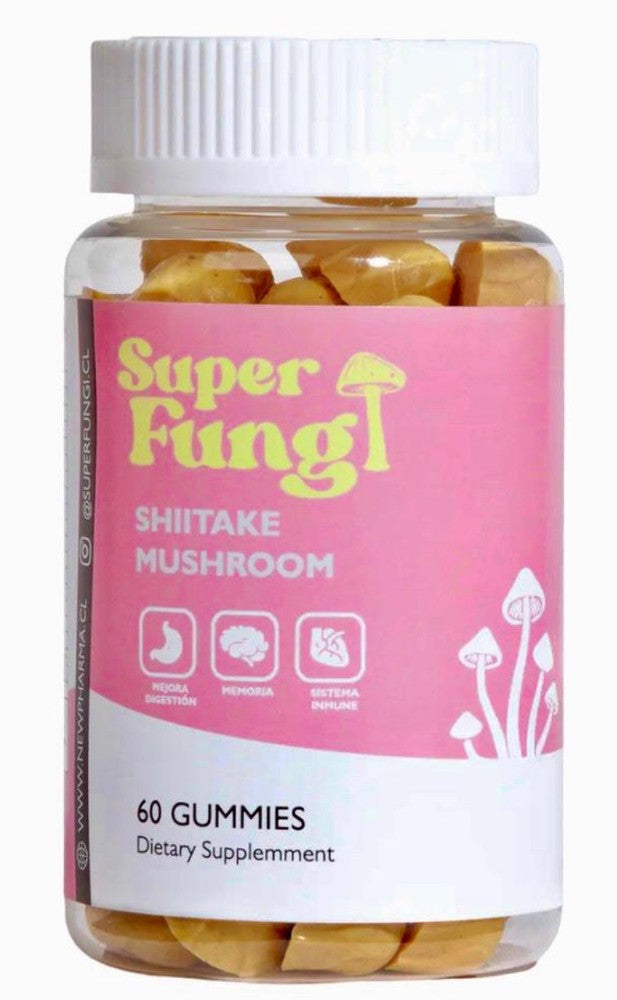 Super Fungi Shiitake Mushroom 60 gummies