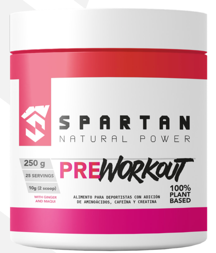 Spartan - Pre workout - pre entreno 100% plant based 250g