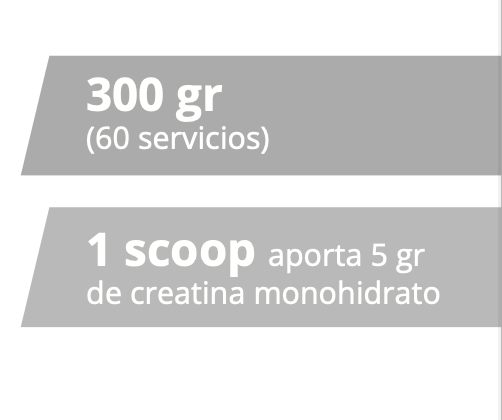 Creatina monohidratada (100% pura) 300g