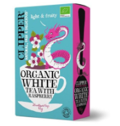 Clipper · White tea with Raspberry (orgánico) 20 bolsitas - te blanco