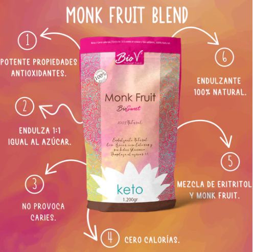 Monk Fruit Doypack 500g