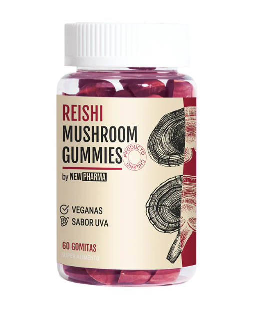 New pharma - REISHI mushroom GUMMIES 60 gomitas