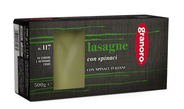 Lasagne con Spinaci Nº117 500g