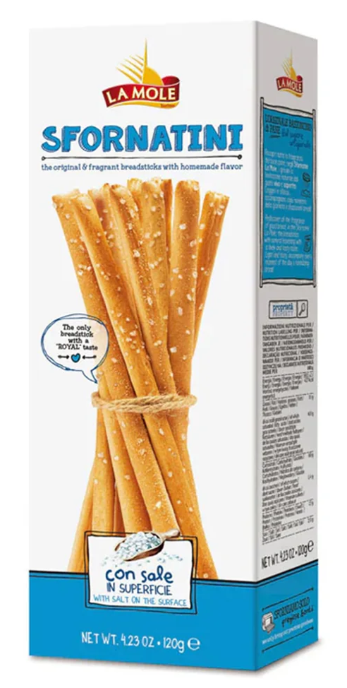 Grissini Sfornatini alla Sale 120g